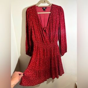 Paige Dress in Papaya